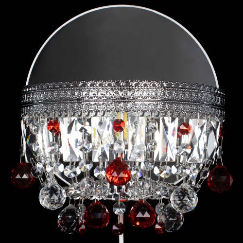 Бра Флоренция шар красная в Новокузнецке Гусь Хрустальный