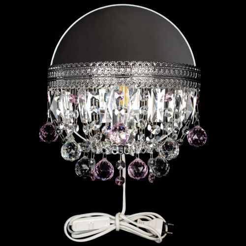 Бра Флоренция шар розовая в Новокузнецке Гусь Хрустальный