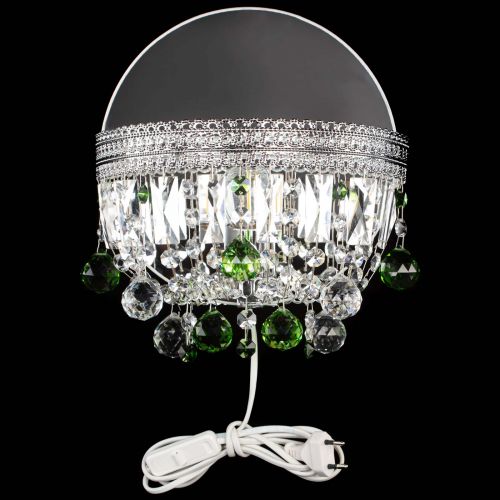 Бра Флоренция шар зеленая в Новокузнецке Гусь Хрустальный