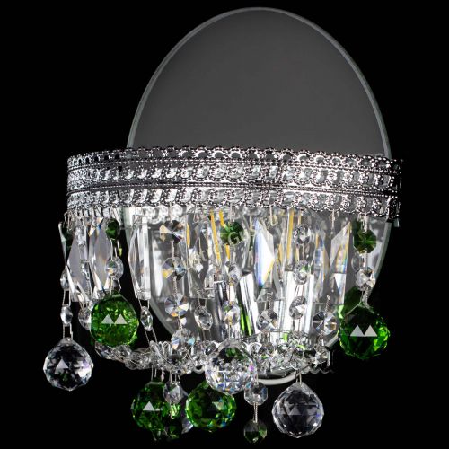 Бра Флоренция шар зеленая в Новокузнецке Гусь Хрустальный