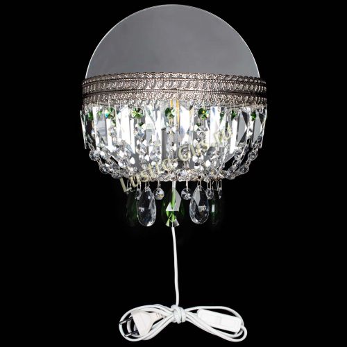 Бра Флоренция журавлик зеленая в Новокузнецке Гусь Хрустальный