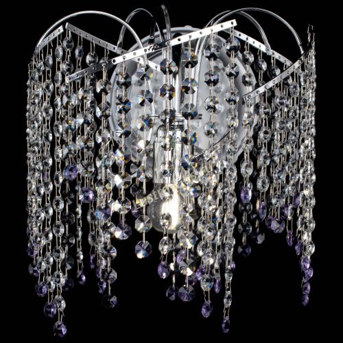 Бра Иволга №2 фиолетовая в Новокузнецке Гусь Хрустальный