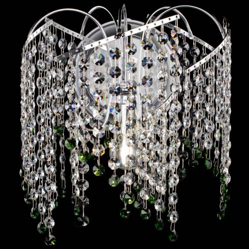 Бра Иволга №2 зеленая в Новокузнецке Гусь Хрустальный