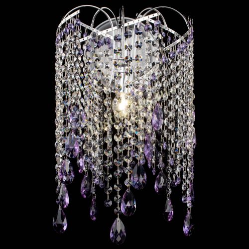 Бра Иволга №4 фиолетовая в Новокузнецке Гусь Хрустальный