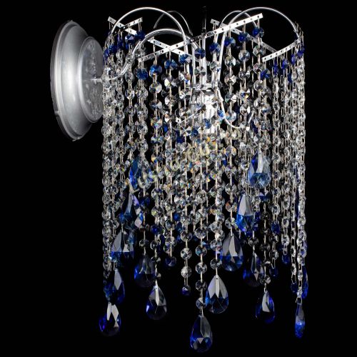 Бра Иволга №4 синяя в Новокузнецке Гусь Хрустальный