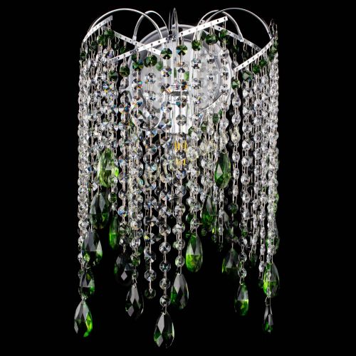 Бра Иволга №4 зеленая в Новокузнецке Гусь Хрустальный