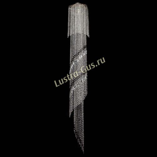 Бра Камелия №1 каскад черная в Новокузнецке Гусь Хрустальный