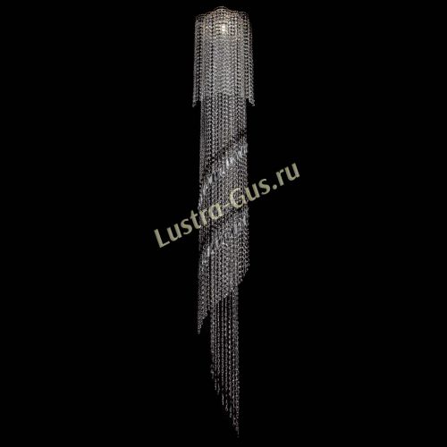 Бра Камелия №1 каскад черная в Новокузнецке Гусь Хрустальный
