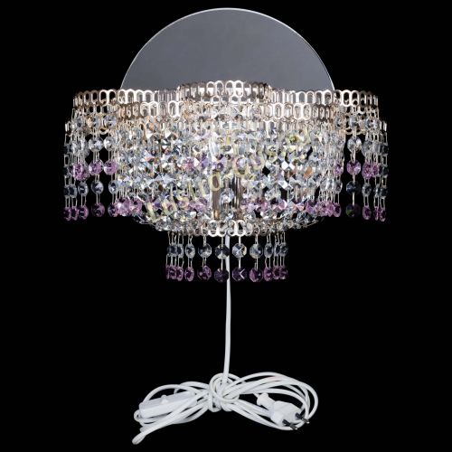 Бра Камелия обтикон Розовая в Новокузнецке Гусь Хрустальный