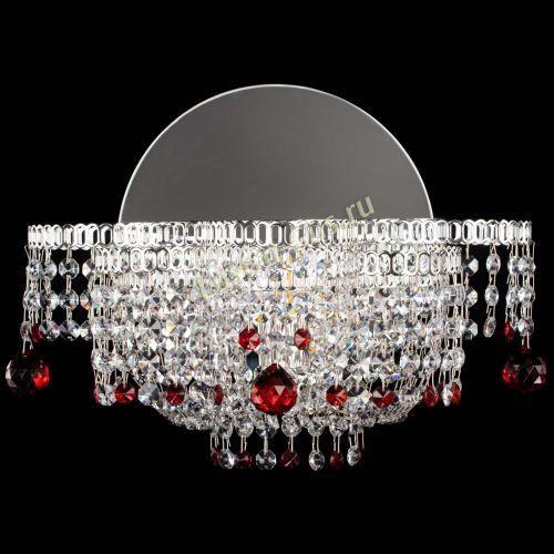 Бра Камелия шар красная в Новокузнецке Бра Камелия шар красная в Новокузнецке