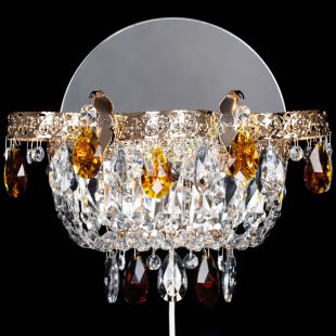  Бра Камея Флора чайная