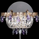 Бра Камея Флора фиолетовая в Новокузнецке Бра Камея Флора фиолетовая в Новокузнецке