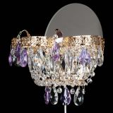 Бра Камея Флора фиолетовая в Новокузнецке Бра Камея Флора фиолетовая в Новокузнецке