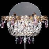 Бра Камея Флора розовая в Новокузнецке