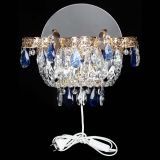 Бра Камея Флора синяя в Новокузнецке