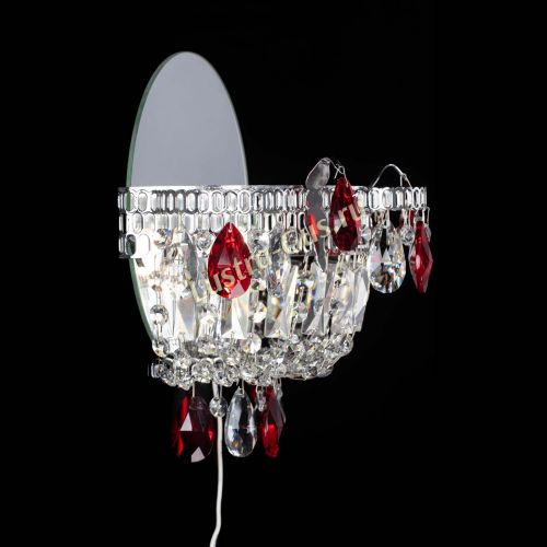 Бра Камея красная в Новокузнецке Гусь Хрустальный