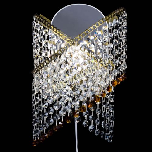 Бра Космея №1 чайная под бронзу в Новокузнецке Гусь Хрустальный