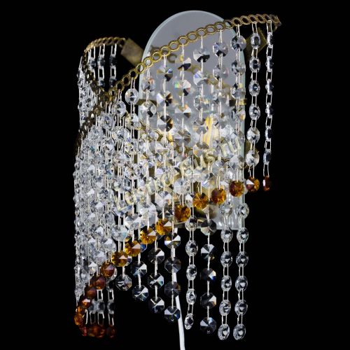 Бра Космея №1 чайная под бронзу в Новокузнецке Гусь Хрустальный