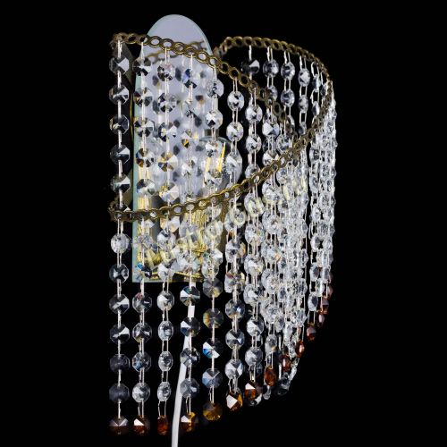 Бра Космея №1 чайная под бронзу в Новокузнецке Гусь Хрустальный