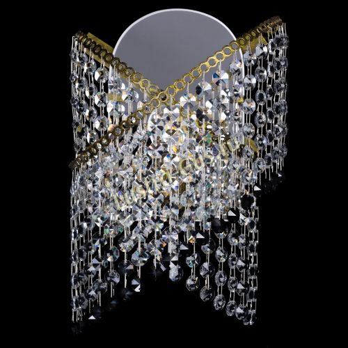 Бра Космея №1 черная под бронзу в Новокузнецке Гусь Хрустальный