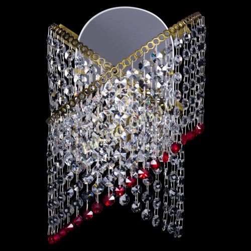 Бра Космея №1 красная под бронзу в Новокузнецке Бра Космея №1 красная под бронзу в Новокузнецке