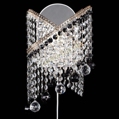 Бра Космея №3 черная в Новокузнецке Гусь Хрустальный