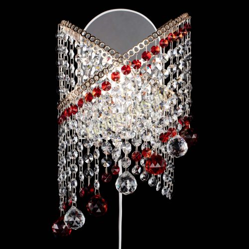 Бра Космея №3 красная в Новокузнецке Гусь Хрустальный