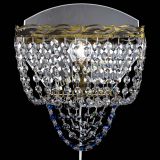 Бра Квадрат №2 под бронзу Синяя в Новокузнецке