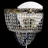 Бра Квадрат №2 под бронзу Синяя в Новокузнецке