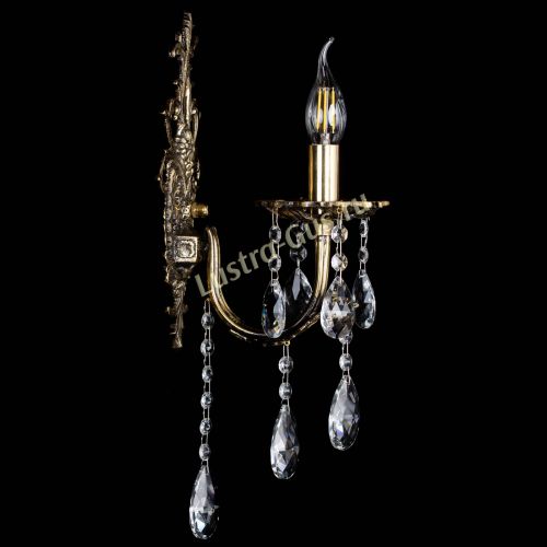 Бра бронзовая Матильда №1 журавлик в Новокузнецке Гусь Хрустальный