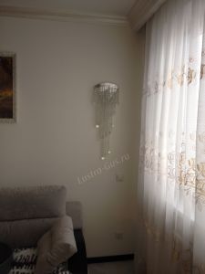 Люстра Виктория шар большая в Новокузнецке отзыв и фото покупателя