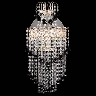 Бра из хрусталя Ника №5 черная