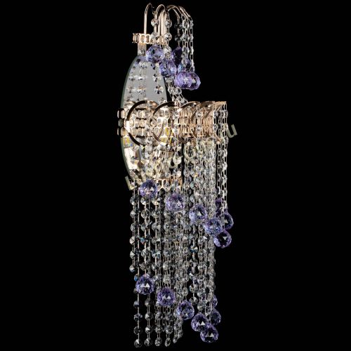 Бра Ника №5 фиолетовая в Новокузнецке Гусь Хрустальный