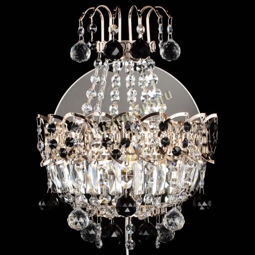 Бра Ника шар черная в Новокузнецке Гусь Хрустальный