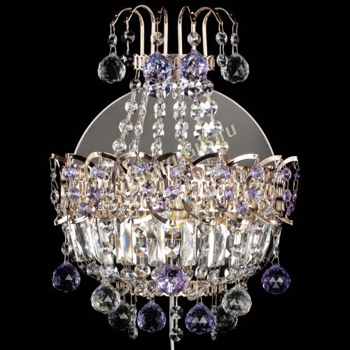 Бра Ника шар фиолетовая в Новокузнецке Бра Ника шар фиолетовая в Новокузнецке