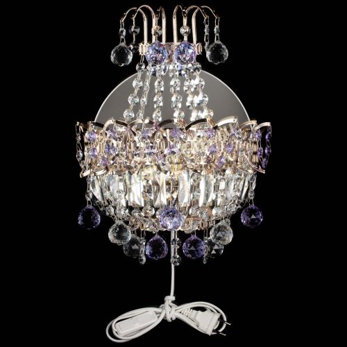 Бра Ника шар фиолетовая в Новокузнецке Гусь Хрустальный
