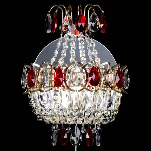 Бра Ника журавлик красная в Новокузнецке Гусь Хрустальный