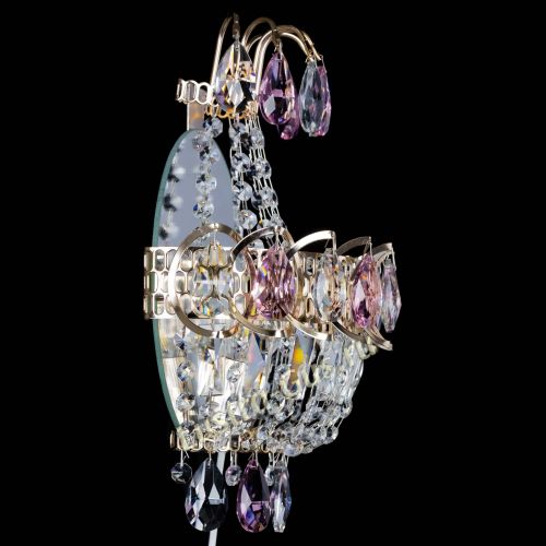 Бра Ника журавлик розовая в Новокузнецке Гусь Хрустальный