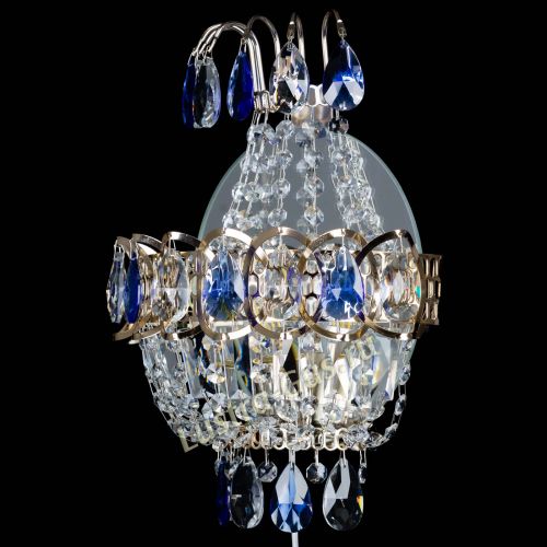 Бра Ника журавлик синяя в Новокузнецке Гусь Хрустальный