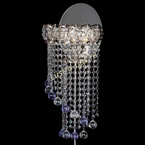 Бра Омега №1 фиолетовая в Новокузнецке Гусь Хрустальный