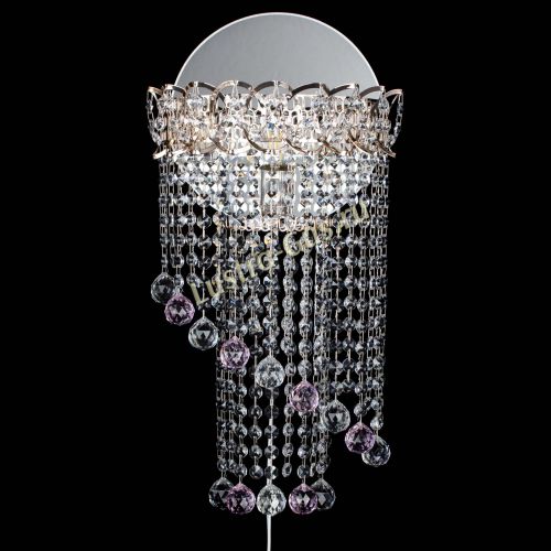 Бра Омега №1 розовая в Новокузнецке Бра Омега №1 розовая в Новокузнецке