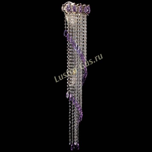 Бра Омега №4 фиолетовая в Новокузнецке Гусь Хрустальный