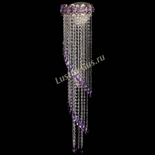 Бра Омега №4 фиолетовая в Новокузнецке Гусь Хрустальный