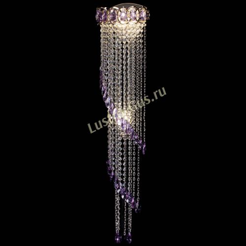 Бра Омега №4 фиолетовая в Новокузнецке Гусь Хрустальный