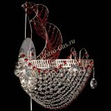 Бра Парусник №1 красная в Новокузнецке