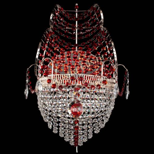 Бра Парусник №1 красная в Новокузнецке Гусь Хрустальный