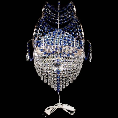 Бра Парусник №1 синяя в Новокузнецке Гусь Хрустальный