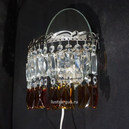 Бра Анжелика Боллеро цветная в Новокузнецке Гусь Хрустальный