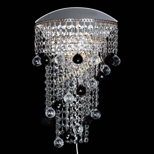 Бра Пирамида №3 черная в Новокузнецке Гусь Хрустальный