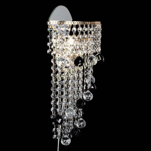 Бра Пирамида №3 черная в Новокузнецке Гусь Хрустальный